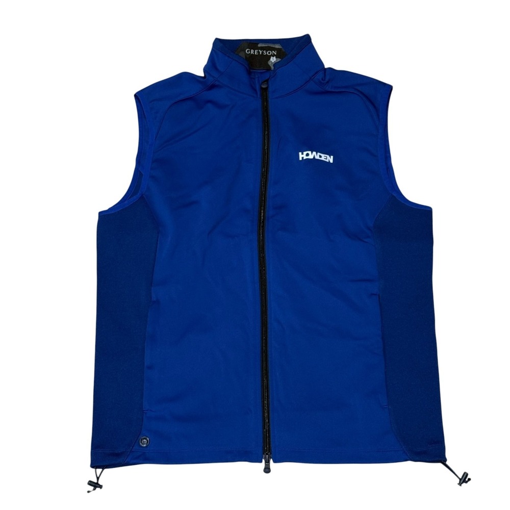 Greyson Vest in Blue Mens Small with Howden Insurance Group‎ Logo